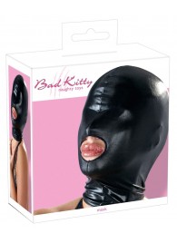 Черная эластичная маска на голову с отверстием для рта - Orion - купить с доставкой в Бердске