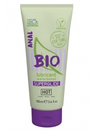 Интимный увлажняющий анальный гель BIO SuperGlide - 100 мл. - HOT - купить с доставкой в Бердске