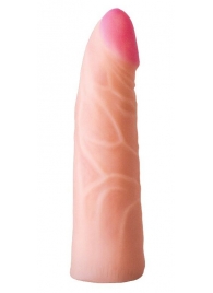 Фаллическая насадка на трусики харнесс - 17,5 см. - LOVETOY (А-Полимер) - купить с доставкой в Бердске