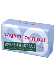 Ультратонкие презервативы Sagami Original - 12 шт. - Sagami - купить с доставкой в Бердске