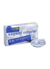 Ультратонкие презервативы Sagami Original QUICK - 6 шт. - Sagami - купить с доставкой в Бердске