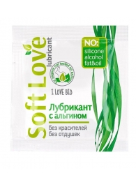 Пробник лубриканта на водной основе Soft Love - 3 гр. - Биоритм - купить с доставкой в Бердске