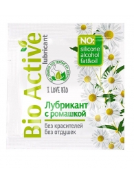 Пробник лубриканта на водной основе Bio Active - 3 гр. - Биоритм - купить с доставкой в Бердске