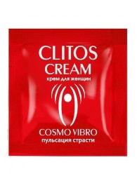 Пробник возбуждающего крема для женщин Clitos Cream - 1,5 гр. - Биоритм - купить с доставкой в Бердске