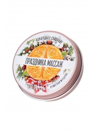 Массажная свеча «Праздника массаж» с ароматом мандарина - 30 мл. - ToyFa - купить с доставкой в Бердске