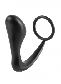 Эрекционное кольцо с анальной пробкой Ass-Gasm Cockring Plug - Pipedream - в Бердске купить с доставкой
