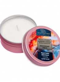 Массажная свеча  Фруктовая фантазия - БиоМед - купить с доставкой в Бердске