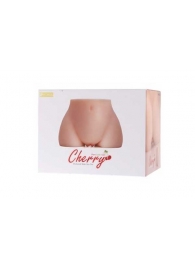 Мастурбатор-полуторс Cherry с вибрацией и двумя любовными тоннелями - KOKOS - в Бердске купить с доставкой