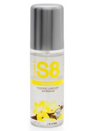 Лубрикант на водной основе Stimul8 Flavored Lube с ванильным ароматом - 125 мл. - Stimul8 - купить с доставкой в Бердске