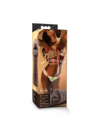 Коричневый мастурбатор-ротик Heather - Blush Novelties - в Бердске купить с доставкой