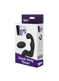 Черный вибромассажер простаты REMOTE BOOTY PLEASER - Dream Toys - в Бердске купить с доставкой