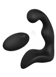 Черный вибромассажер простаты REMOTE BOOTY PLEASER - Dream Toys - в Бердске купить с доставкой