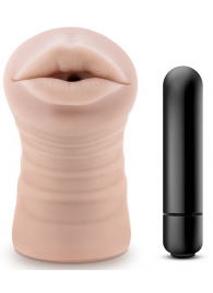 Телесный мастурбатор-ротик Skye - Blush Novelties - в Бердске купить с доставкой