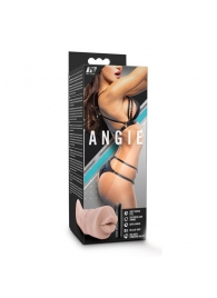 Телесный мастурбатор-ротик Angie - Blush Novelties - в Бердске купить с доставкой