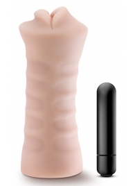 Телесный мастурбатор-ротик Angie - Blush Novelties - в Бердске купить с доставкой