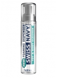 Очищающая пенка для игрушек и тела Swiss Navy Toy   Body Cleaner Foamer - 207 мл. - Swiss navy - купить с доставкой в Бердске