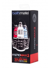 Красная гидропомпа HydroMAX3 - Bathmate - в Бердске купить с доставкой