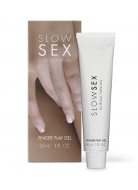 Гель для мастурбации с ароматом кокоса Slow Sex Finger Play Gel - 30 мл. - Bijoux Indiscrets - купить с доставкой в Бердске