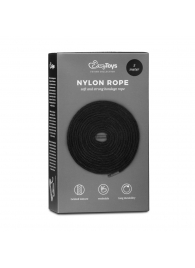 Черная веревка для бондажа Easytoys Bondage Rope - 5 м. - Easy toys - купить с доставкой в Бердске