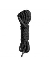 Черная веревка для бондажа Easytoys Bondage Rope - 5 м. - Easy toys - купить с доставкой в Бердске