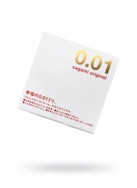 Супертонкий презерватив Sagami Original 0.01 - 1 шт. - Sagami - купить с доставкой в Бердске