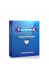 Гладкие презервативы Torex  Классические  - 3 шт. - Torex - купить с доставкой в Бердске