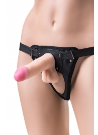 Телесный страпон на трусиках Realstick Hunter - 14,5 см. - ToyFa - купить с доставкой в Бердске