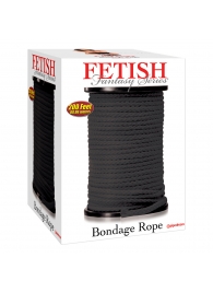 Черная веревка для связывания Bondage Rope - 60,9 м. - Pipedream - купить с доставкой в Бердске