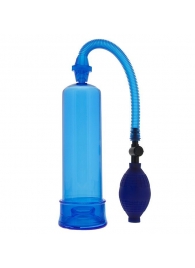 Синяя вакуумная помпа MENZSTUFF PENIS ENLARGER - Dream Toys - в Бердске купить с доставкой