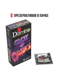 Ароматизированные презервативы DOMINO  Фруктовый слот  - 6 шт. - Domino - купить с доставкой в Бердске