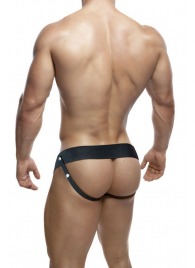 Черный мужской страпон DR. SKIN 6INCH HOLLOW STRAP ON - 16 см. - Blush Novelties - купить с доставкой в Бердске