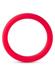 Красное эрекционное кольцо Silicone Go Pro Cock Ring - Blush Novelties - в Бердске купить с доставкой
