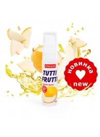 Гель-смазка Tutti-frutti со вкусом сочной дыни - 30 гр. - Биоритм - купить с доставкой в Бердске