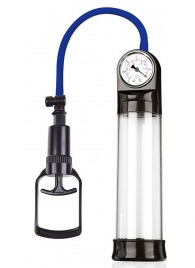 Прозрачная вакуумная помпа Sex Expert с манометром - Sex Expert - в Бердске купить с доставкой
