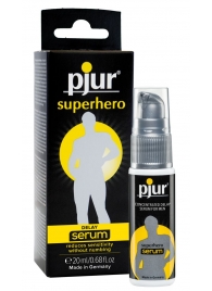 Сыворотка-пролонгатор pjur SUPERHERO Delay Serum - 20 мл. - Pjur - купить с доставкой в Бердске