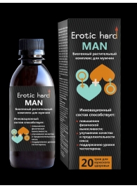 Мужской биогенный концентрат для усиления эрекции Erotic hard Man - 250 мл. - Erotic Hard - купить с доставкой в Бердске