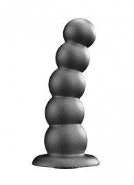 Черная насадка-плаг на харнесс PLATINUM 9 - 24 см. - LOVETOY (А-Полимер) - купить с доставкой в Бердске