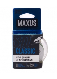 Классические презервативы в пластиковом кейсе MAXUS Classic - 3 шт. - Maxus - купить с доставкой в Бердске