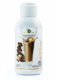 Интимный гель-смазка JUICY FRUIT с ароматом молочного шоколада - 100 мл. - БиоМед - купить с доставкой в Бердске