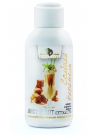 Интимный гель-смазка JUICY FRUIT с ароматом солёной карамели - 100 мл. - БиоМед - купить с доставкой в Бердске