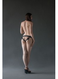 Черные трусики Better с анальной насадкой - 8 см. - Lola Games - купить с доставкой в Бердске