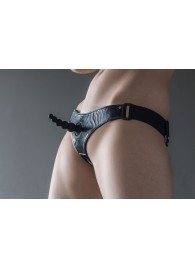 Черные трусики Better с анальной насадкой - 8 см. - Lola Games - купить с доставкой в Бердске