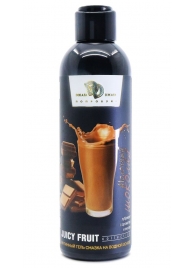 Интимный гель-смазка JUICY FRUIT с ароматом молочного шоколада - 200 мл. - БиоМед - купить с доставкой в Бердске