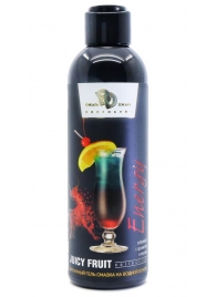 Интимный гель-смазка JUICY FRUIT с ароматом энергетика - 200 мл. - БиоМед - купить с доставкой в Бердске