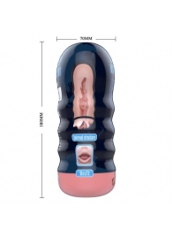 Мастурбатор-ротик Vacuum Cup Masturbator - Baile - в Бердске купить с доставкой