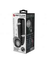 Автоматический мастурбатор с вращением и поступательными движениями Marlon - Baile - в Бердске купить с доставкой