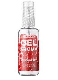Интимный лубрикант EGZO AROMA с ароматом клубники - 50 мл. - EGZO - купить с доставкой в Бердске