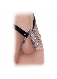 Кольцо верности Extreme Chastity Belt с фиксацией головки - Pipedream - купить с доставкой в Бердске