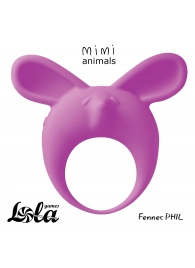 Фиолетовое эрекционное кольцо Fennec Phil - Lola Games - в Бердске купить с доставкой