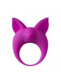Фиолетовое эрекционное кольцо Kitten Kyle - Lola Games - в Бердске купить с доставкой